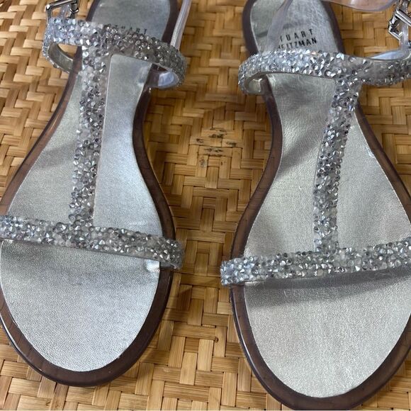 Stuart weitzman jeweled jelly sandals women’s size 7.5 - Picture 5 of 8